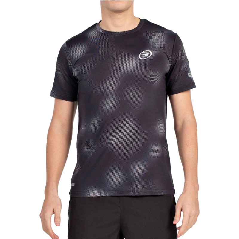 Maglietta Bullpadel Manaus nera Maglietta Bullpadel Manaus nera