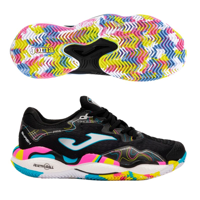 Scarpe Joma Smash Men 2591 black multicolor 2025 Scarpe Joma Smash Men 2591 black multicolor 2025