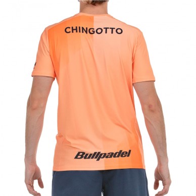 Maglietta Bullpadel Chingotto 25V arancia