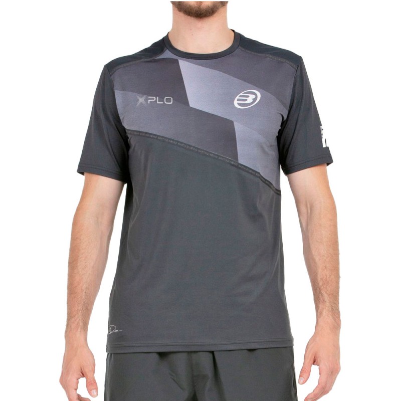 Maglietta Bullpadel Di Nenno 25V nera Maglietta Bullpadel Di Nenno 25V nera