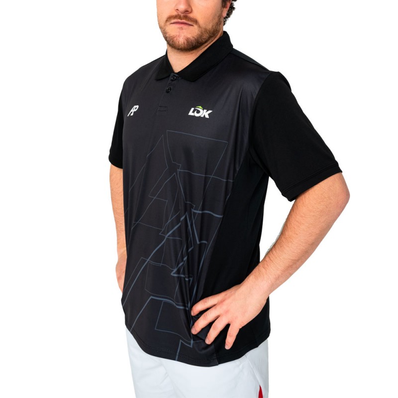 Polo Lok Wilderness A1Padel nero Polo Lok Wilderness A1Padel nero
