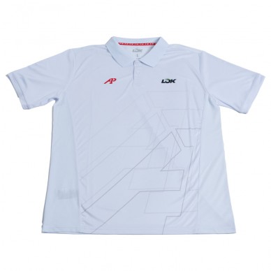 Polo Lok Wilderness A1Padel bianco