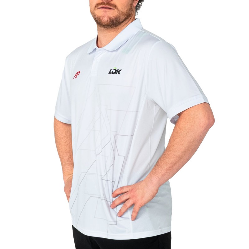 Polo Lok Wilderness A1Padel bianco