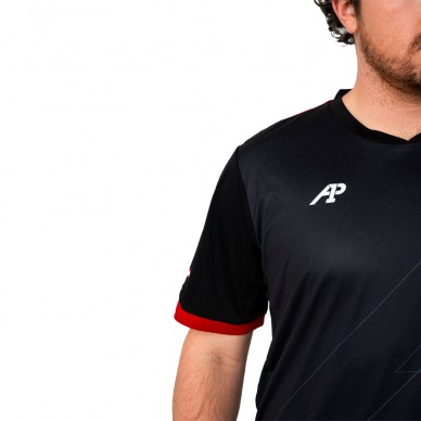 Maglietta Lok Pikes A1Padel nera