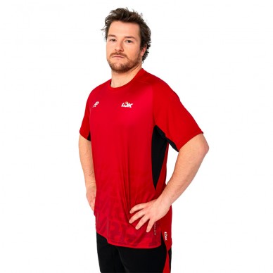 Maglietta Lok Hood A1Padel rossa
