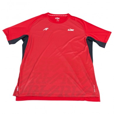 Maglietta Lok Hood A1Padel rossa