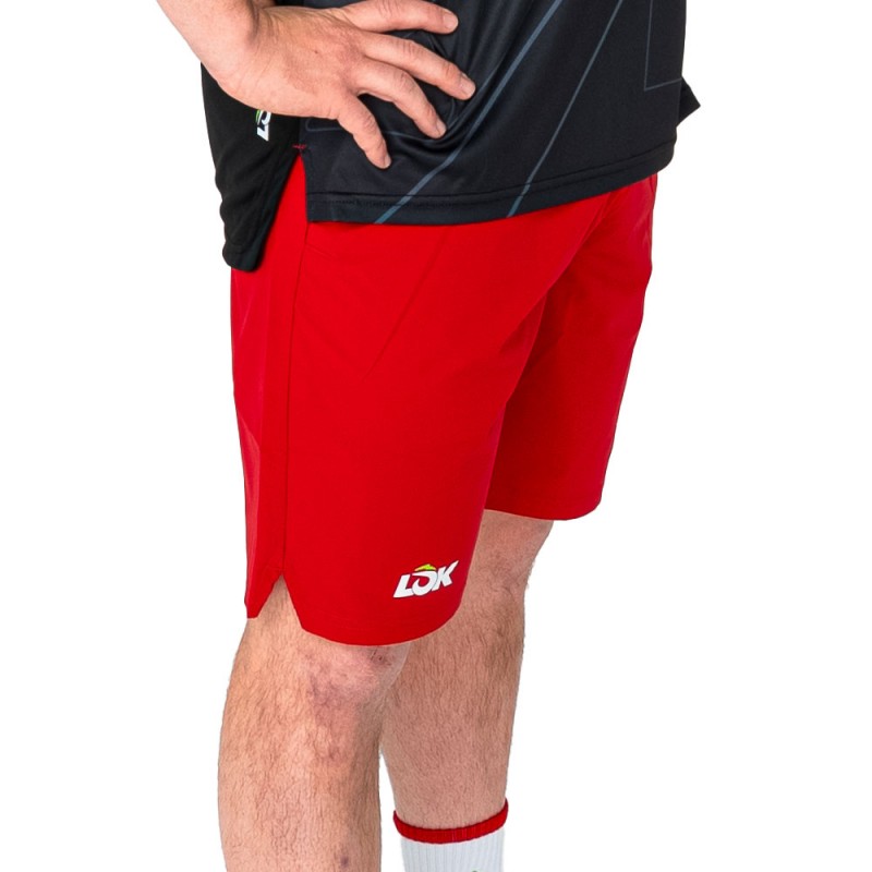 Pantaloncini Lok Siskiyou A1Padel rosso Pantaloncini Lok Siskiyou A1Padel rosso