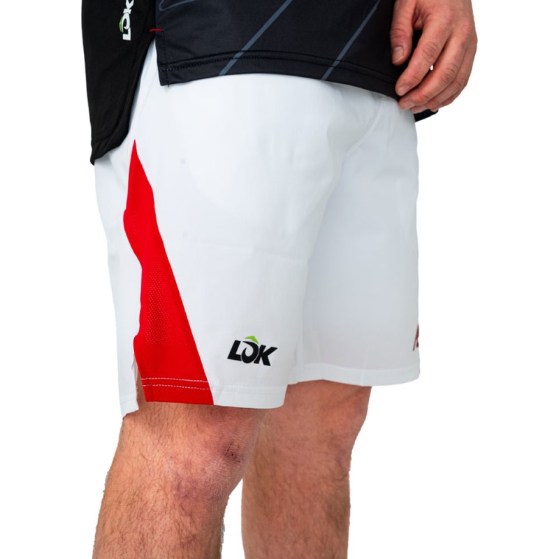 Pantaloncini Lok Lewis A1Padel bianco