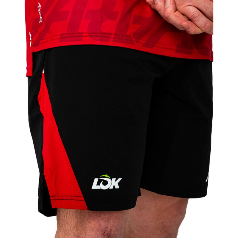 Pantaloncini Lok Lewis A1Padel nero Pantaloncini Lok Lewis A1Padel nero