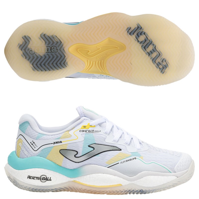 Scarpe Joma Smash Lady 2532 white blue 2025