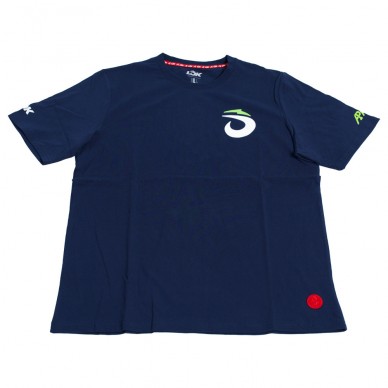 Maglietta Lok Glacier A1Padel blu navy