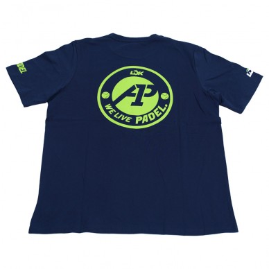 Maglietta Lok Glacier A1Padel blu navy