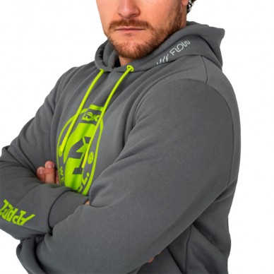 Felpa Lok Gross A1Padel grigia