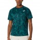 Maglietta Asics Game SS Top verde