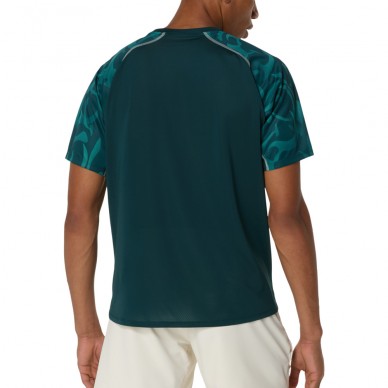 Maglietta Asics Game SS Top verde