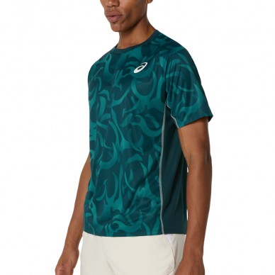 Maglietta Asics Game SS Top verde