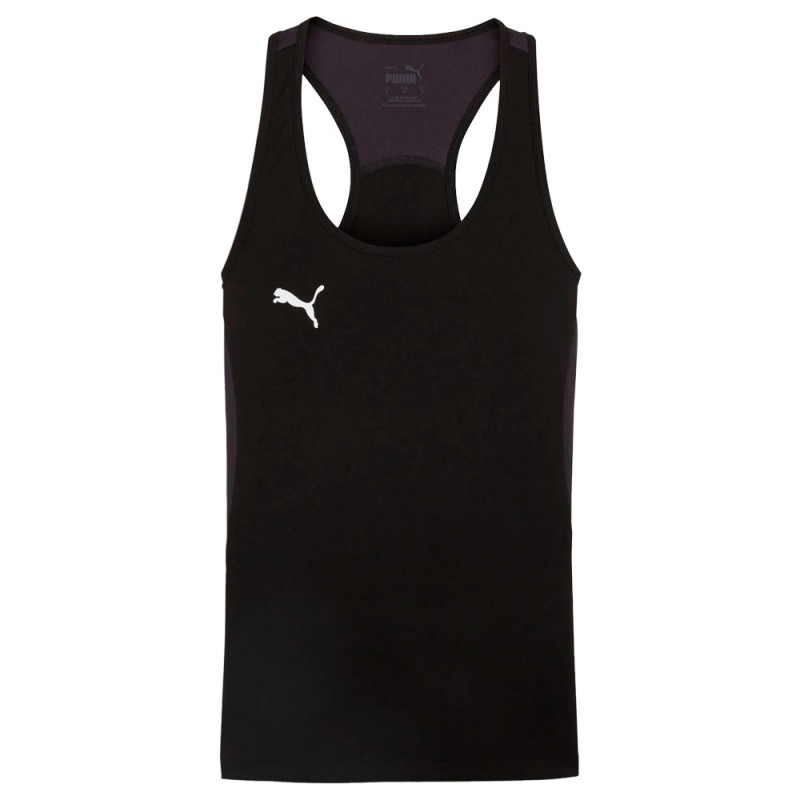 Maglietta Puma Individual Padel Tank Top nera