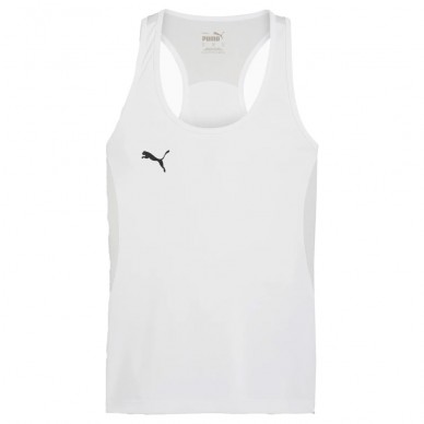 Maglietta Puma Individual Padel Tank Top bianca