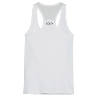 Maglietta Puma Individual Padel Tank Top bianca