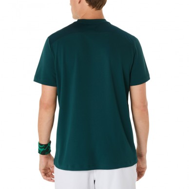 Maglietta Asics Court SS Top verde