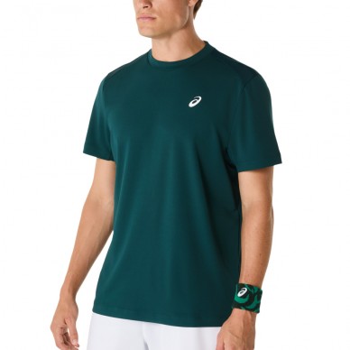 Maglietta Asics Court SS Top verde