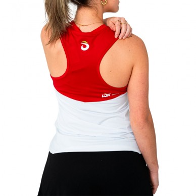 Maglietta Lok Wasatch A1Padel bianca