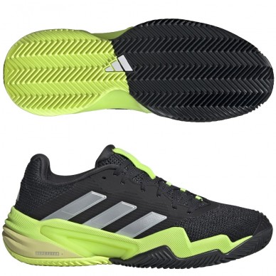 Scarpe Adidas Barricade M Clay black lucid lemon 2025