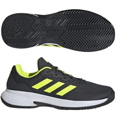 Scarpe Adidas Gamecourt 2 M carbon lucid lemon 2025