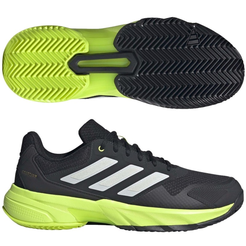 Scarpe Adidas Courtjam Control M carbon lucid lemon 2025 Scarpe Adidas Courtjam Control M carbon lucid lemon 2025