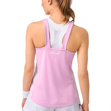 Maglietta Head Spirit Tank Top stampa rosa