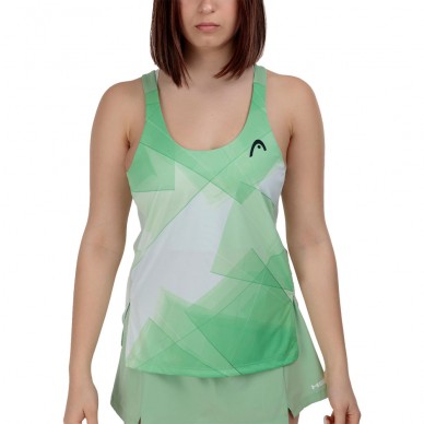 Maglietta Head Spirit Tank Top stampa verde