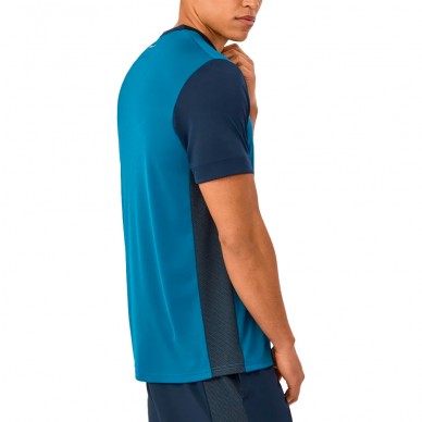 Maglietta Head Slice blu teal