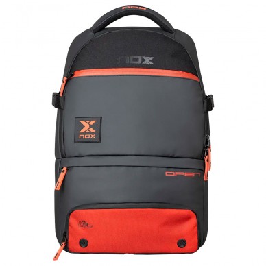 Zaino Nox Luxury Open Series rosso nero 2024