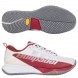 Scarpe Bullpadel X-Plo Vibram 25I maroon white 2025