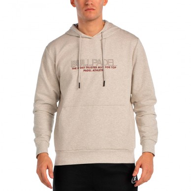 Felpa Bullpadel Boyen grigio vigore