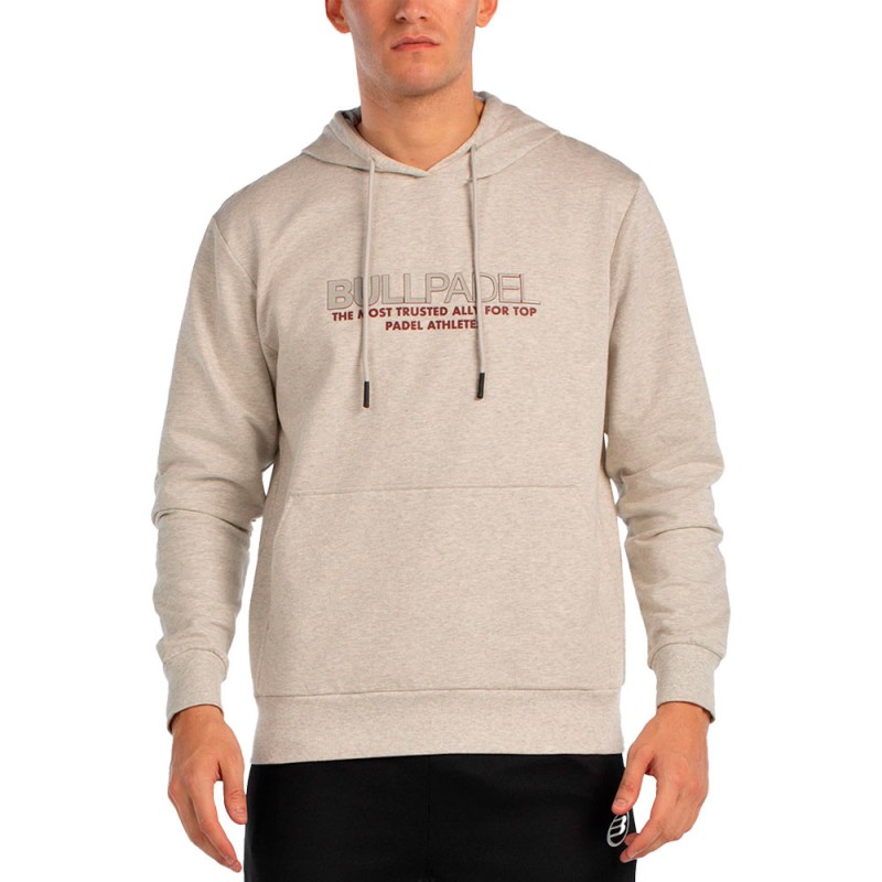 Felpa Bullpadel Boyen grigio vigore