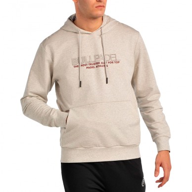 Felpa Bullpadel Boyen grigio vigore