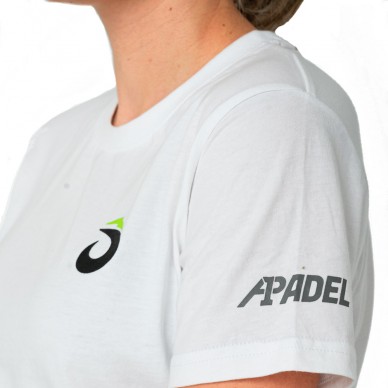 Maglietta Lok Glacier Woman A1Padel bianca