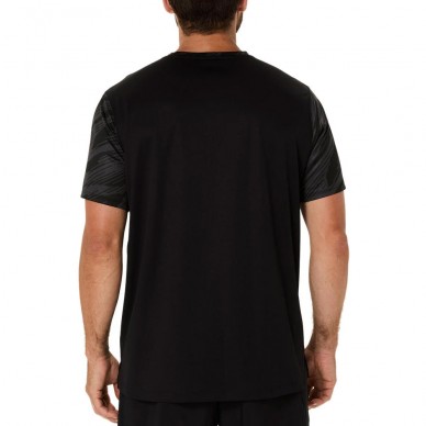 Maglietta Asics Core All over Print SS Top nera