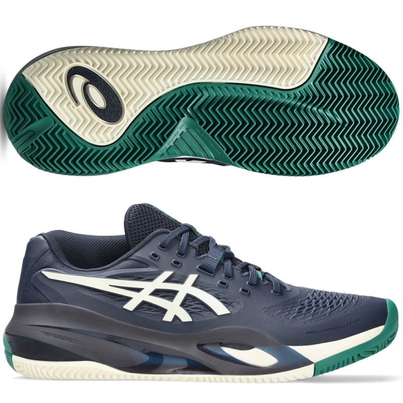 Scarpe Asics Gel Resolution X Clay midnight cream 2025 Scarpe Asics Gel Resolution X Clay midnight cream 2025