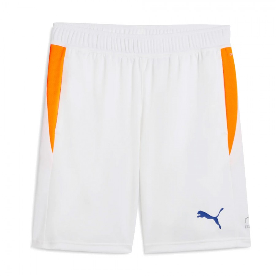 Puma Short Padel Training Individual Bianco/Arancione