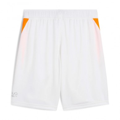 Pantaloncini Puma Padel Training Individual bianco arancione