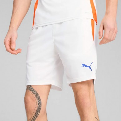Pantaloncini Puma Padel Training Individual bianco arancione