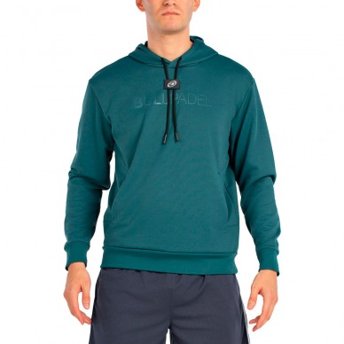 Felpa Bullpadel Binee verde scuro