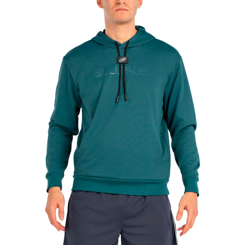 Felpa Bullpadel Binee verde scuro