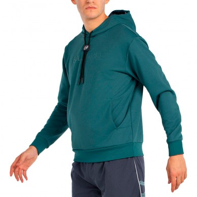 Felpa Bullpadel Binee verde scuro