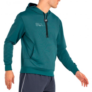 Felpa Bullpadel Binee verde scuro