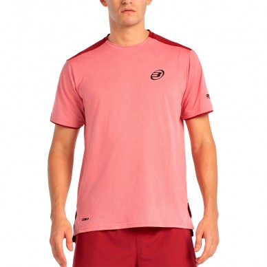 Maglietta Bullpadel Marsic hibisco melange