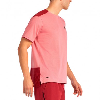 Maglietta Bullpadel Marsic hibisco melange