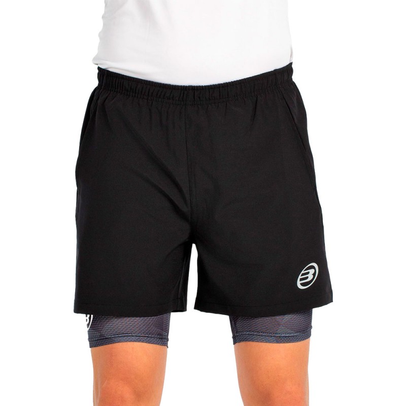 Pantaloncini Bullpadel Manzan nero